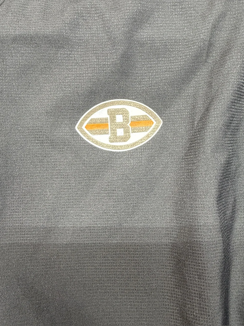 Reebok Cleveland Browns Quarter Zip Windbreaker Budweiser Beer Branding Size XL